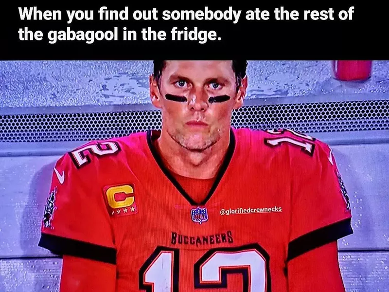 Tom Brady losing meme