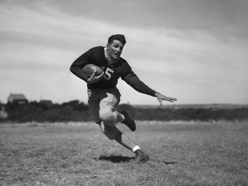 TCU quarterback Sammy Baugh