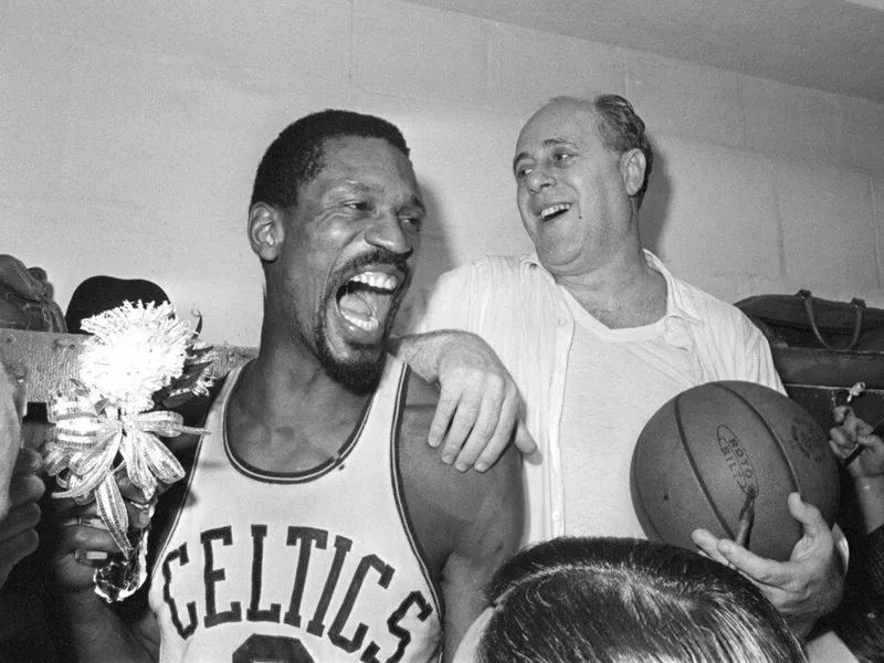 Bill Russell and Red Auerbach