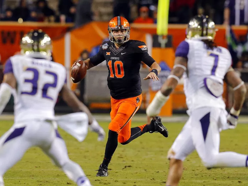 Oklahoma State quarterback Mason Rudolph