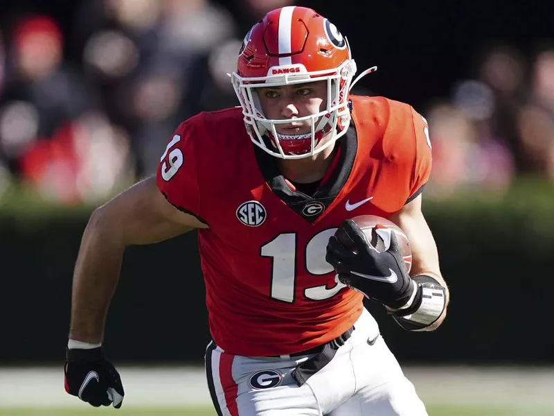 Georgia tight end Brock Bowers