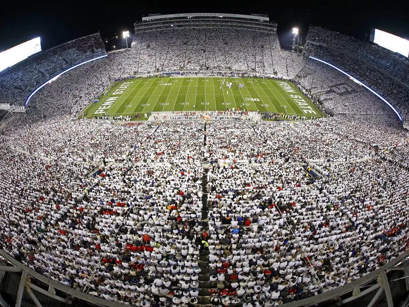 Whiteout at Beaver Stadium