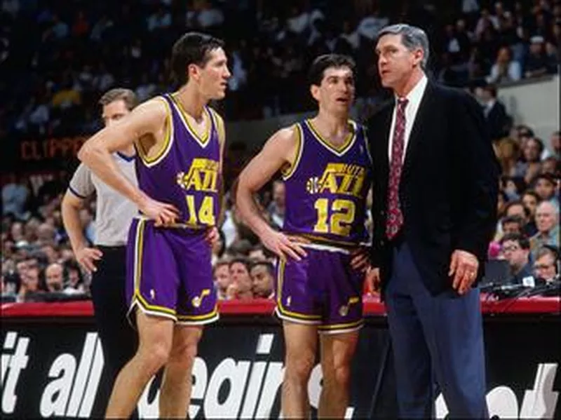 Jeff Hornacek and John Stockton