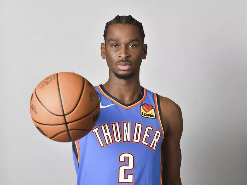 Oklahoma City Thunder guard Shai Gilgeous-Alexander