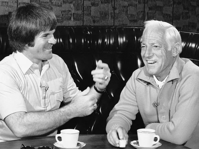 Pete Rose and Sparky Anderson