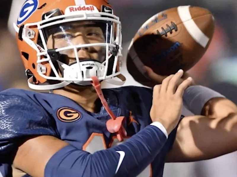 Bishop Gorman quarterback Micah Alejado