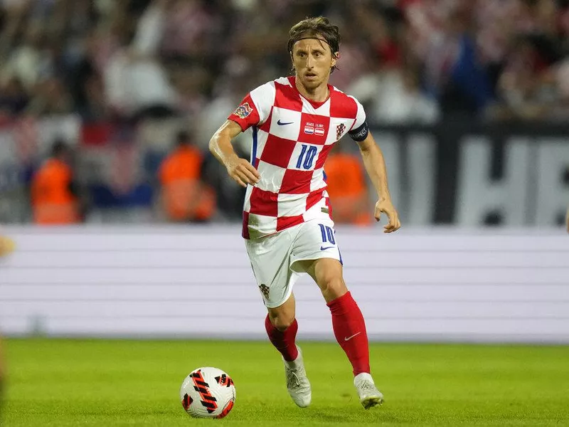 Croatia midfielder Luka Modric