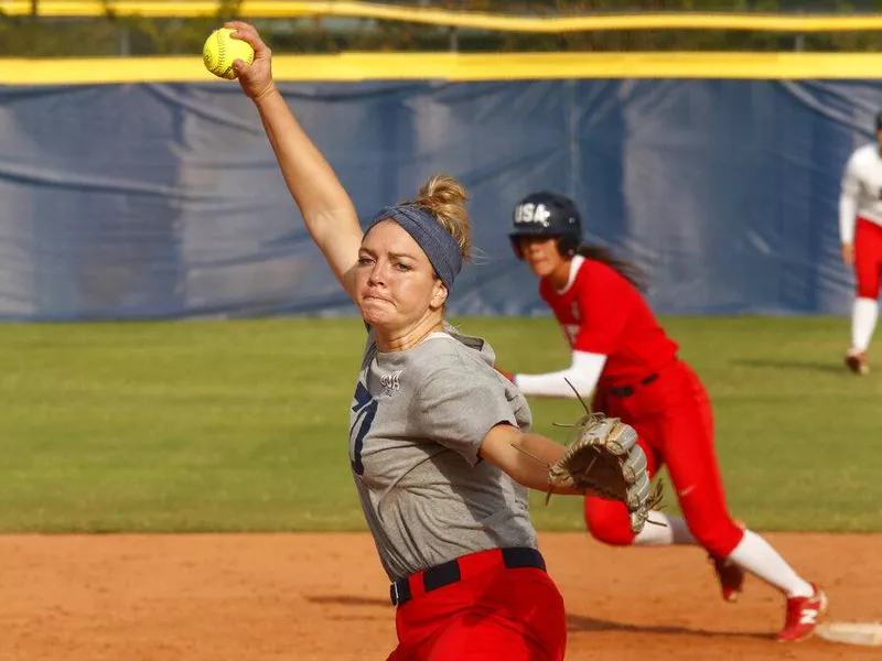 Team USA pitcher Carley Hoover