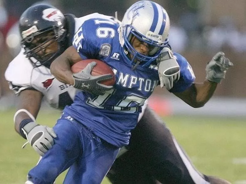 Hampton University wide receiver Jeremy Gilchrist