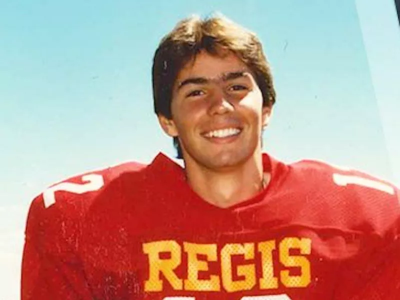 Kurt Warner at Regis High School