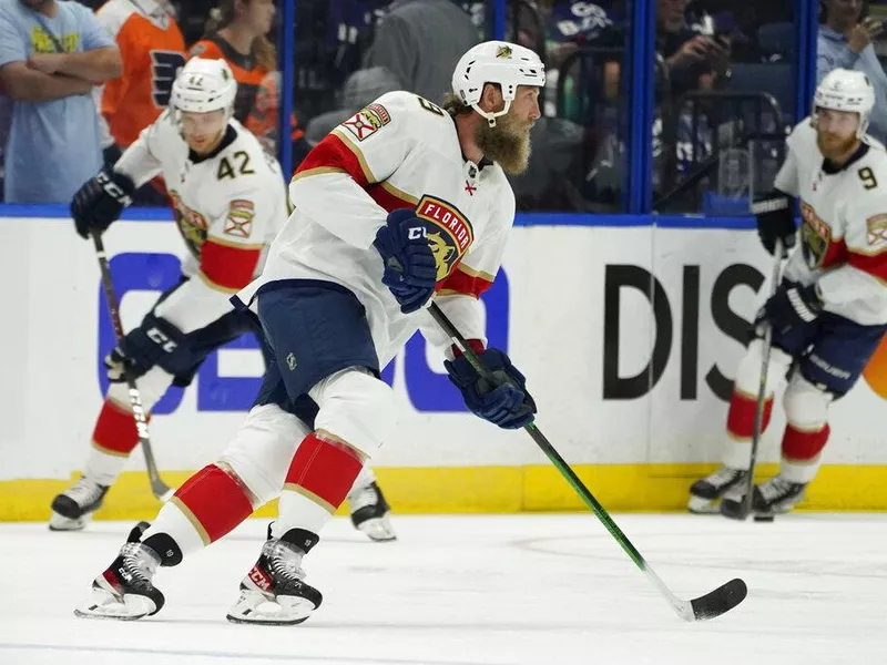 Florida Panthers center Joe Thornton