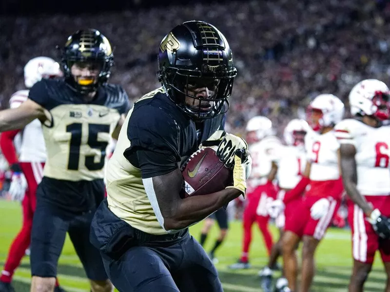 Purdue wide receiver TJ Sheffield