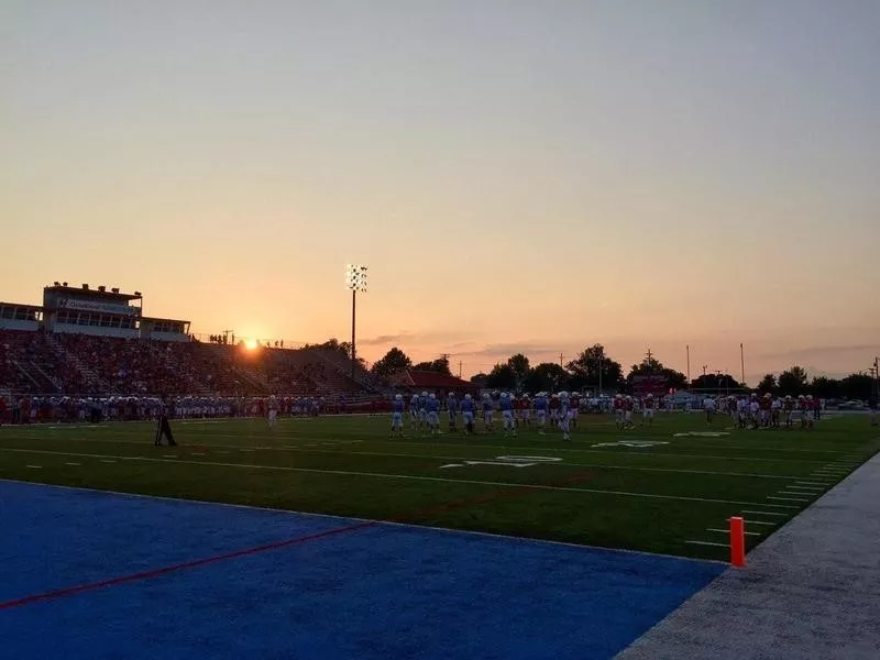 Cardinal Stadium in Webb City, Missouri