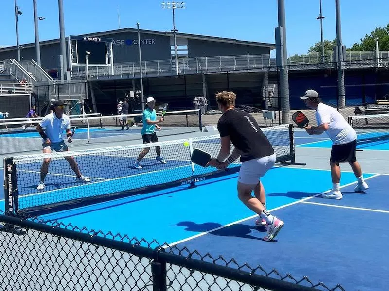 Doubles pickleball