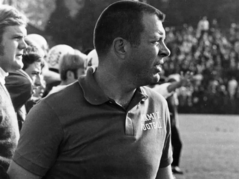 Miami of Ohio head coach Bill Mallory