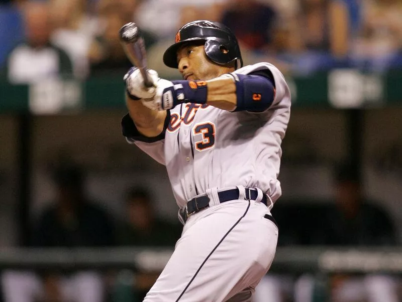 Detroit Tigers hitter Gary Sheffield