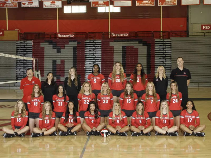 Mater Dei girls volleyball team