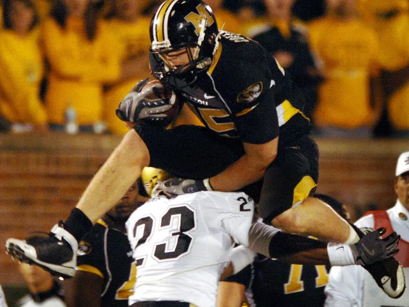 Missouri tight end Chase Coffman