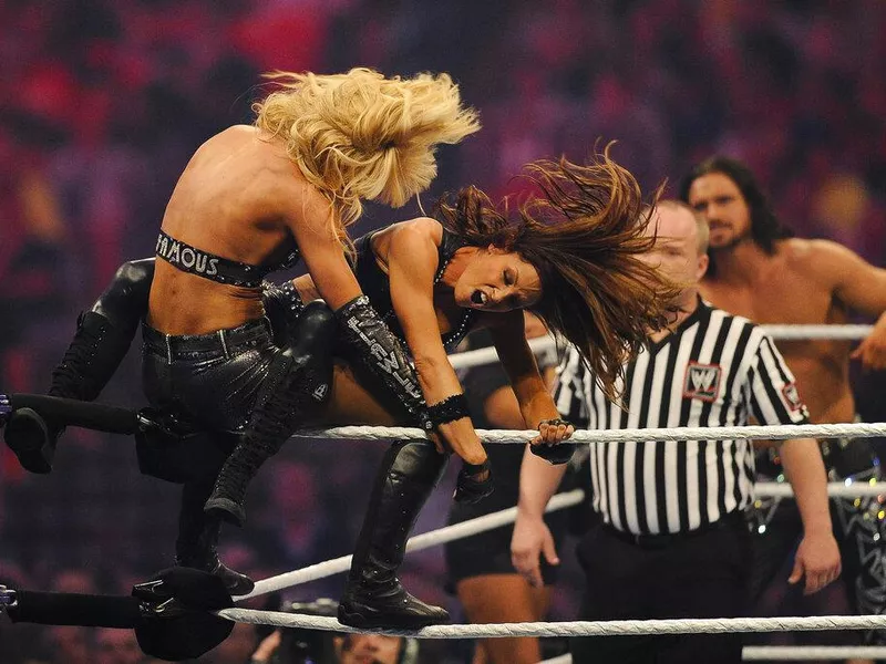 LayCool and Trish Stratus