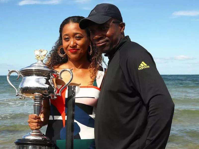 Naomi Osaka and Leonard Francois