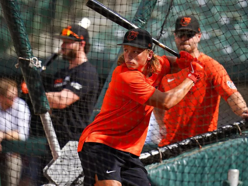 Baltimore Orioles shortstop Jackson Holliday