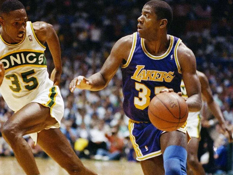 Magic Johnson in 1989