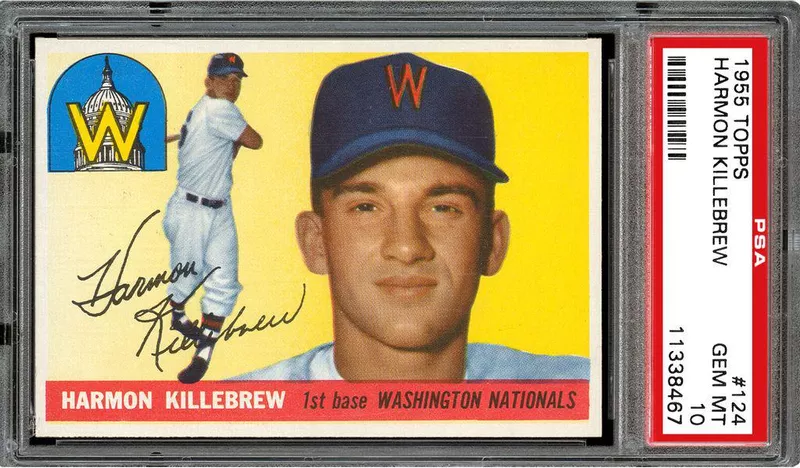 Harmon Killebrew 1955 Topps Card