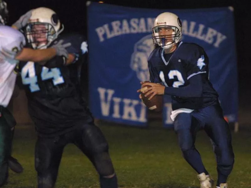 Aaron Rodgers at Pleasant Valley High School