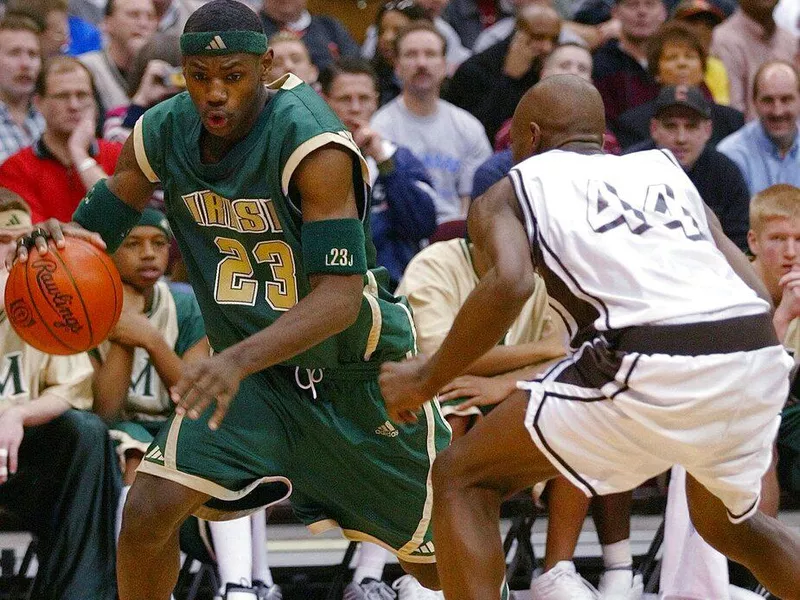 Akron St. Vincent St. Mary's LeBron James