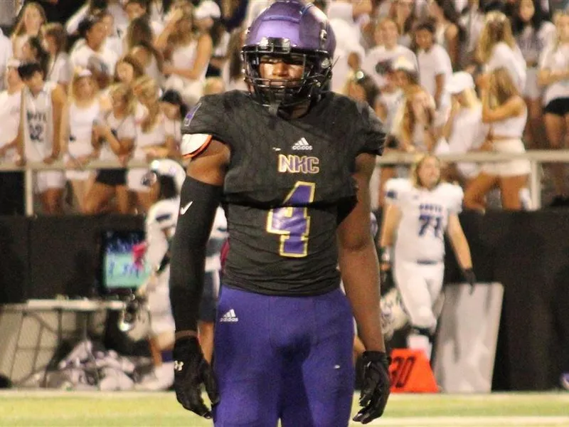 North Kansas City High defensive end Adepoju Adabawore