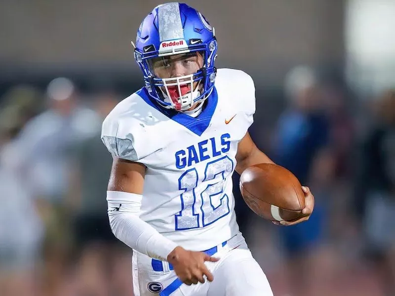 Bishop Gorman quarterback Micah Alejado