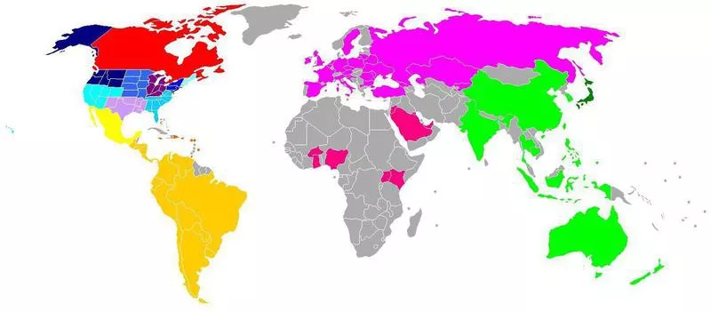 Little League Baseball regions