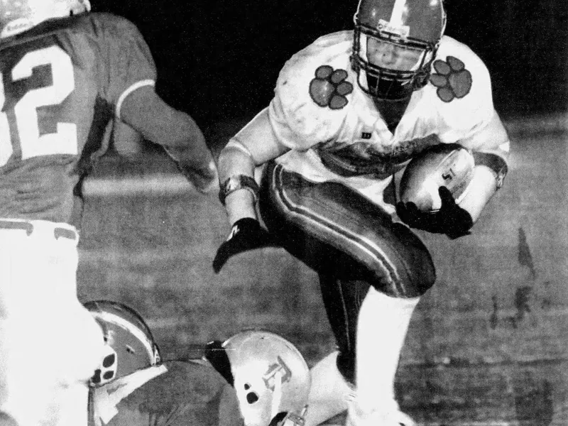 Licking Valley High running back Storm Klein