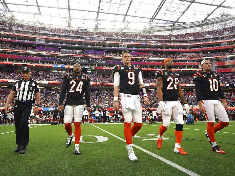 Joe Burrow with Cincinnati Bengals