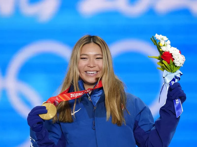 United States' Chloe Kim