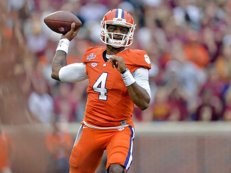 Clemson quarterback Deshaun Watson