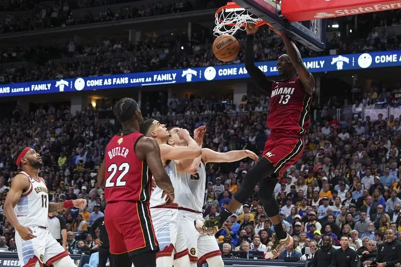 Miami Heat center Bam Adebayo