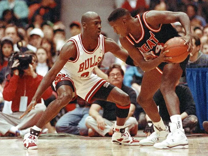 Michael Jordan in the Air Jordan VI