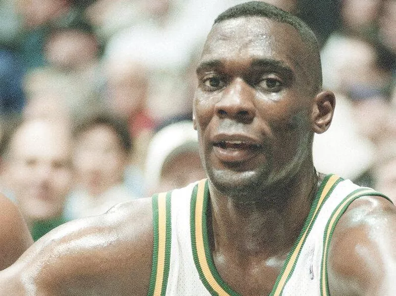 Sonics forward Shawn Kemp