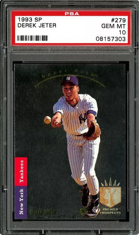 Derek Jeter 1993 SP Foil Card