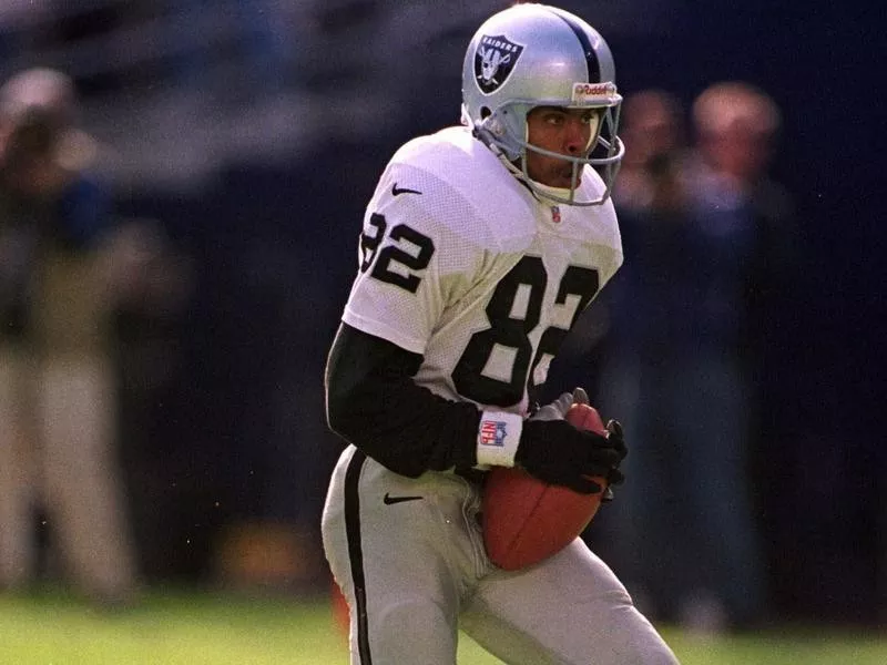 Oakland Raiders wide receiver James Jett in 1998