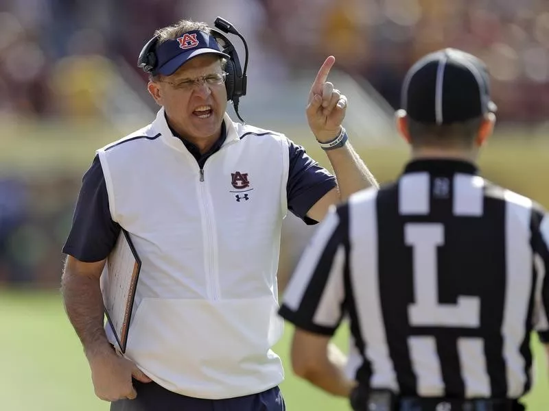 Auburn coach Gus Malzahn