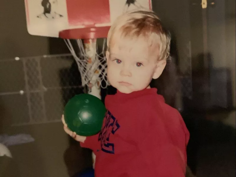 Joe Burrow as a baby