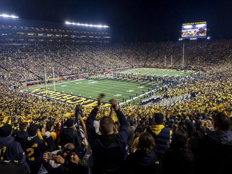 Michigan Stadium in Ann Arbor