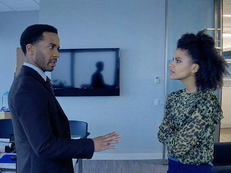 Andre Holland, Zazie Beetz in High Flying Bird