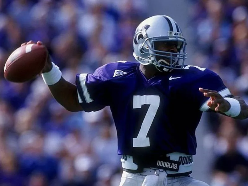 Kansas State quarterback Michael Bishop