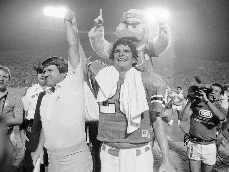 Jimmy Johnson and Bernie Kosar