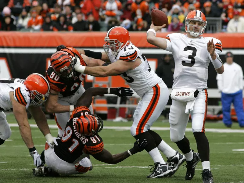 Cleveland Browns offensive tackle Joe Thomas