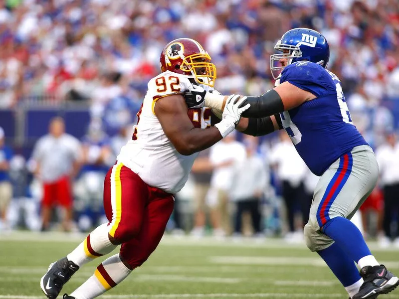 Washington Redskins defensive tackle Albert Haynesworth