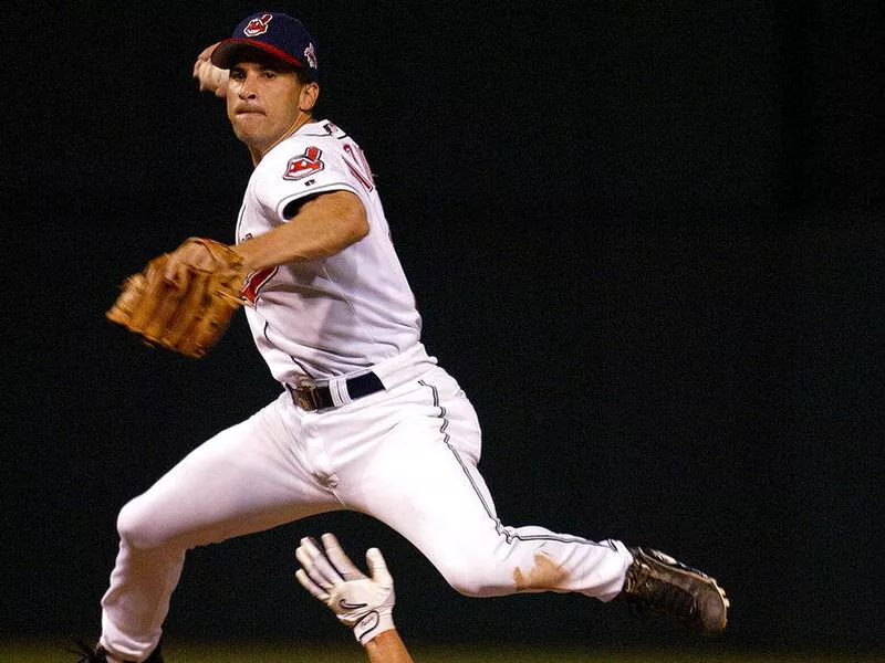 Cleveland Indians shortstop Omar Vizquel